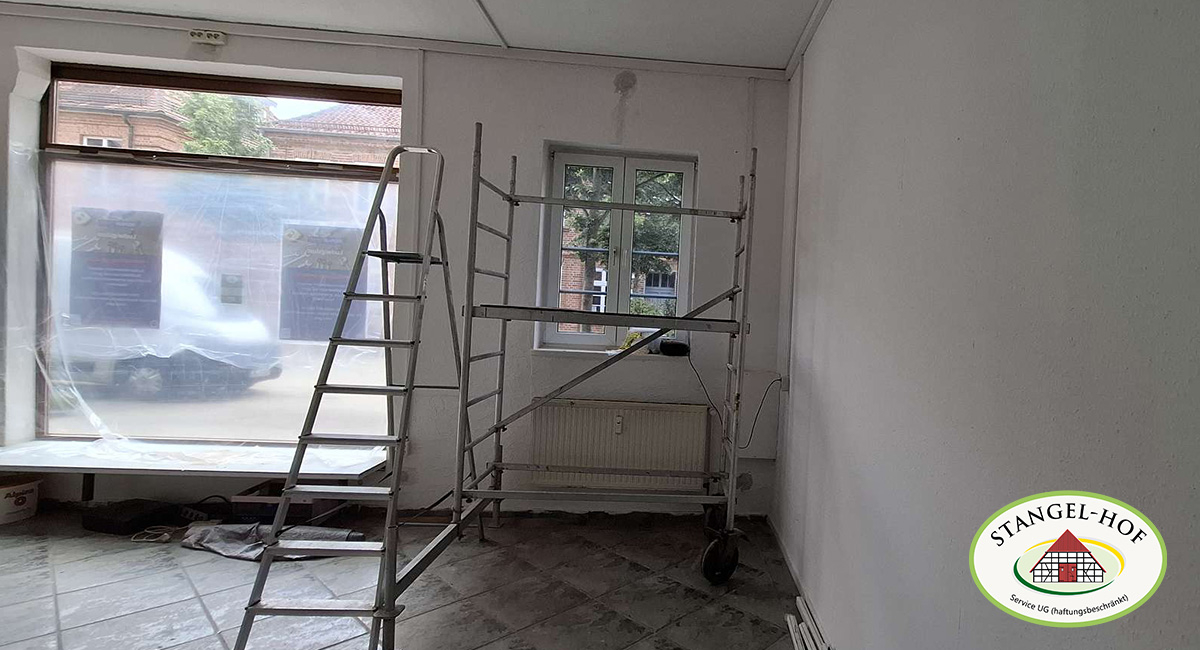 Alugerüst innen