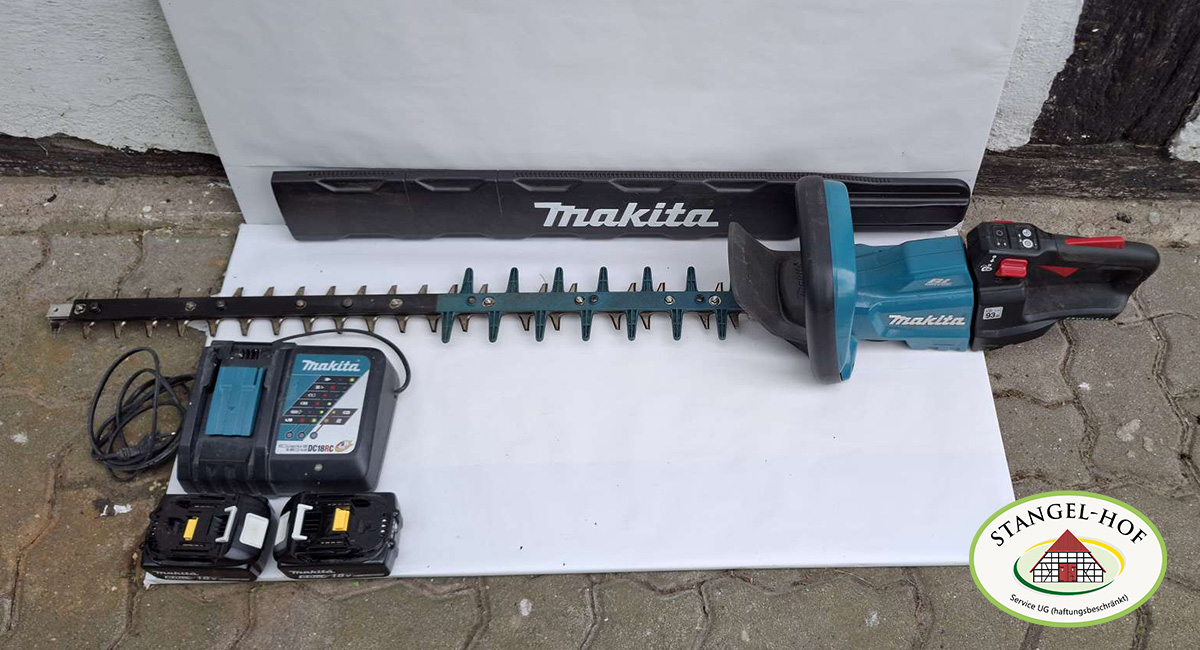 Makita Akku-Heckenschere mit 75 cm Schnittlänge